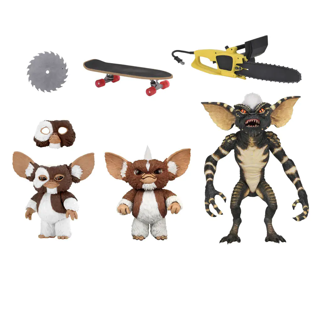 Gremlins Evolution of the Gremlin 40th Anniversary balení 3 figurky 18 cm fotografii produktu