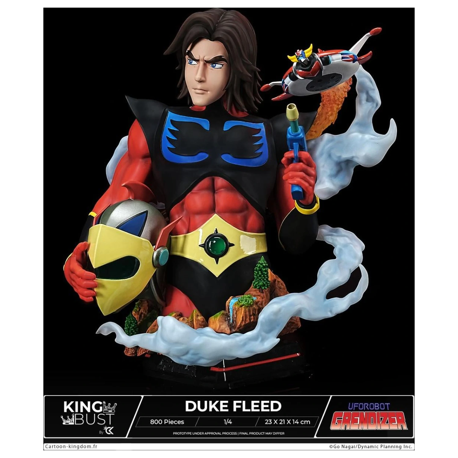 Grendizer Duke Fleed King Poprsí 1/4 23 cm fotografii produktu