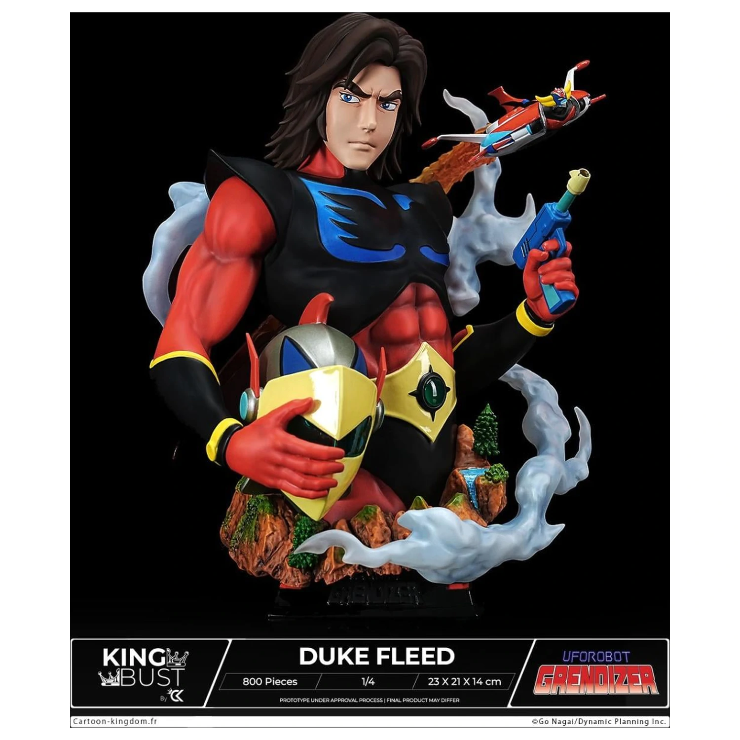 Grendizer Duke Fleed King Poprsí 1/4 23 cm fotografii produktu