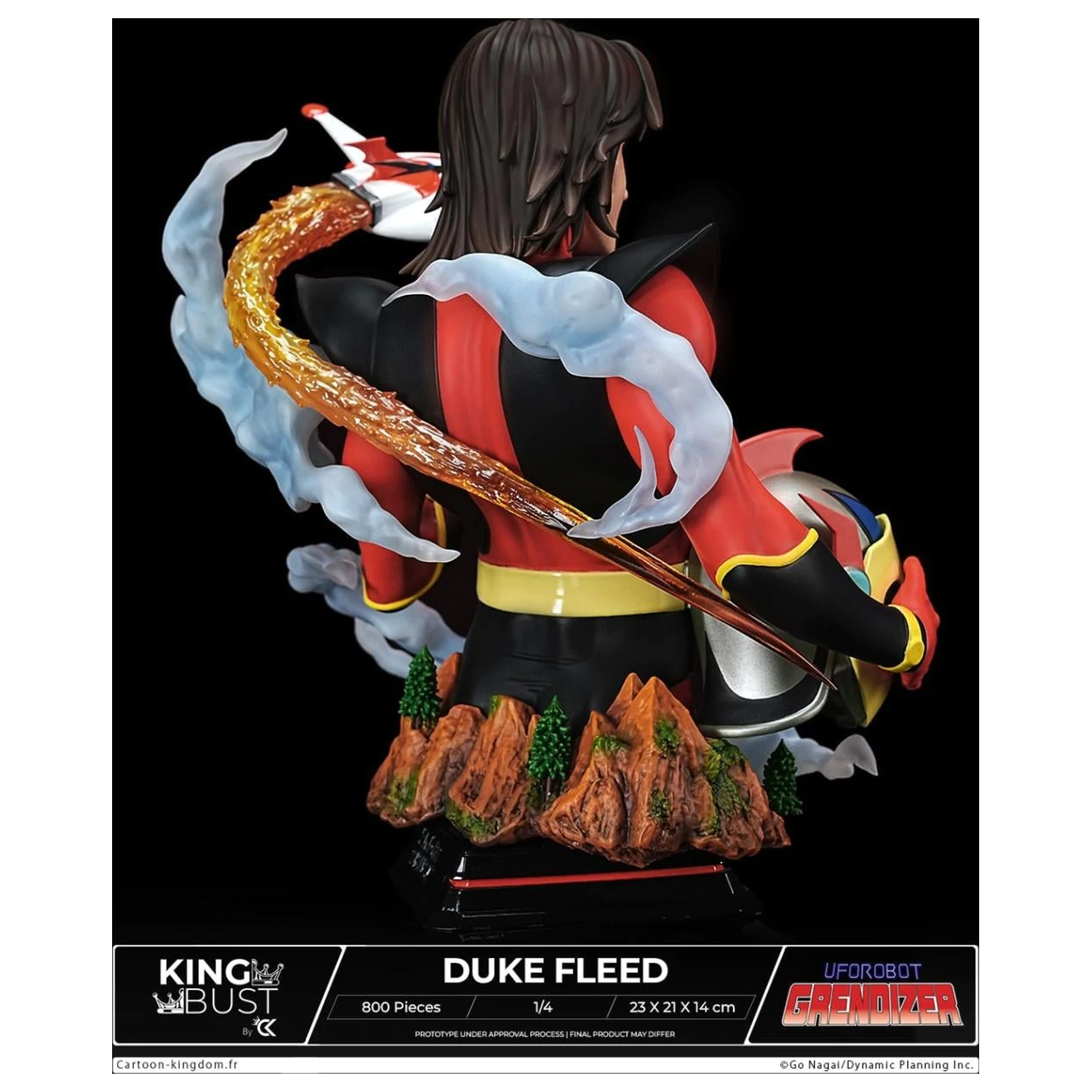 Grendizer Duke Fleed King Poprsí 1/4 23 cm fotografii produktu