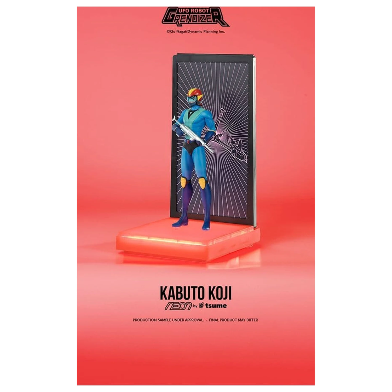 Grendizer Neon Figurka 1/9 Kabuto Koji - Alcor 25 cm fotografii produktu