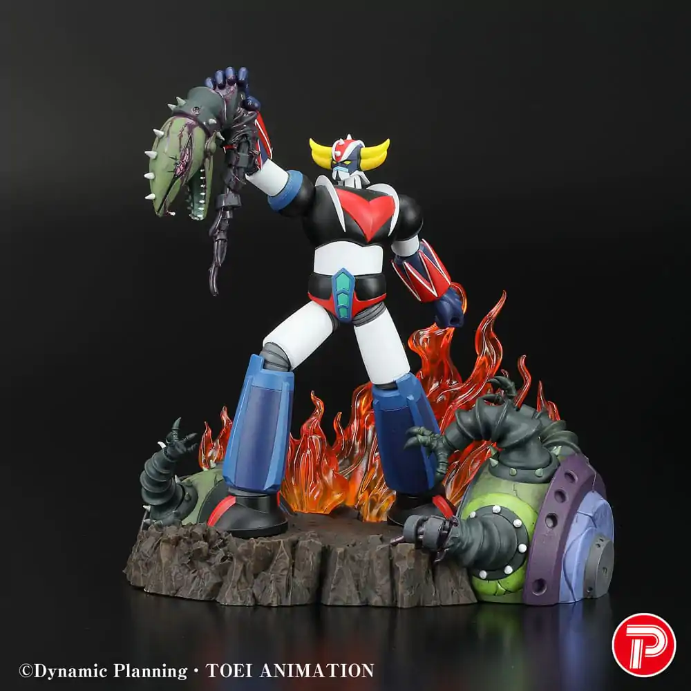 Grendizer výběr scény 01 PVC socha Grendizer a cry of Victory 14 cm fotografii produktu