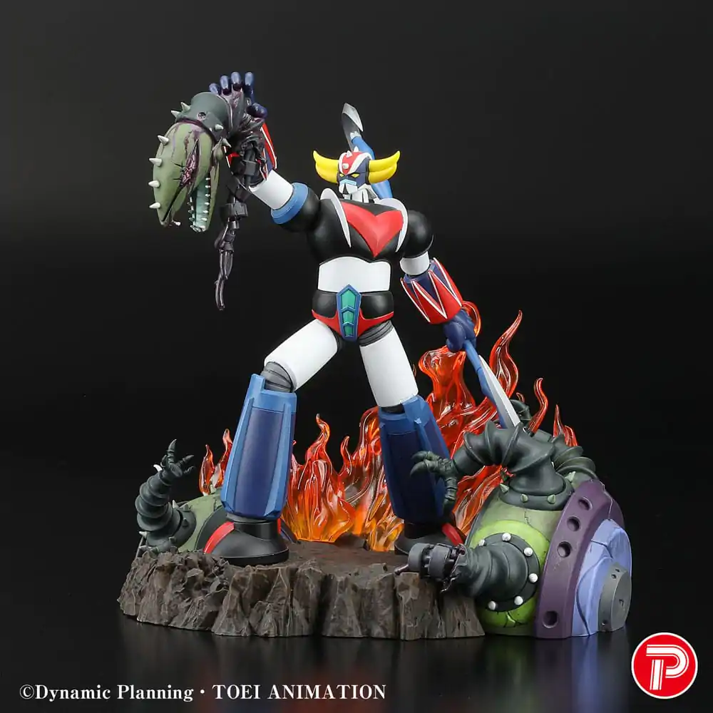 Grendizer výběr scény 01 PVC socha Grendizer a cry of Victory 14 cm fotografii produktu