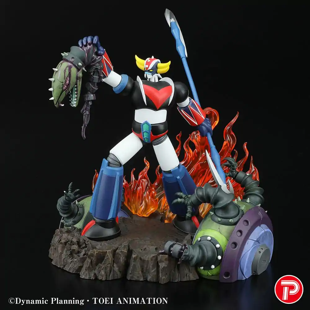 Grendizer výběr scény 01 PVC socha Grendizer a cry of Victory 14 cm fotografii produktu