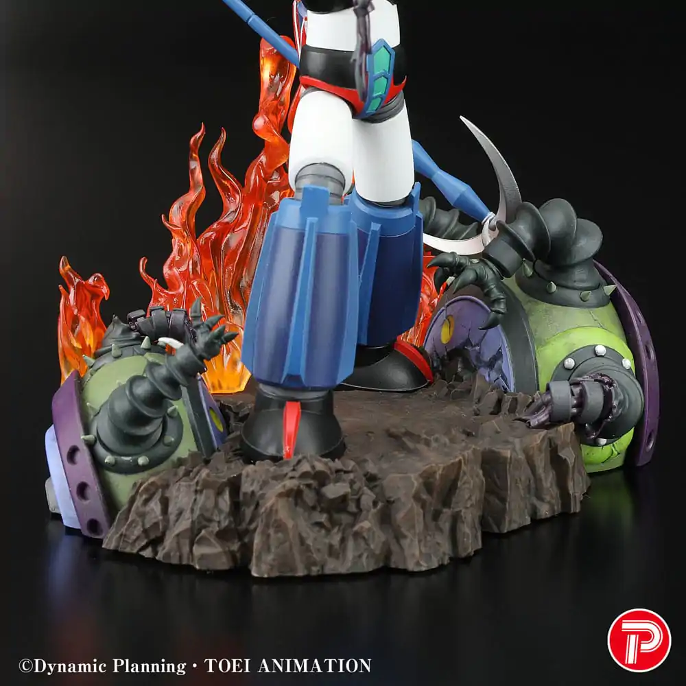 Grendizer výběr scény 01 PVC socha Grendizer a cry of Victory 14 cm fotografii produktu