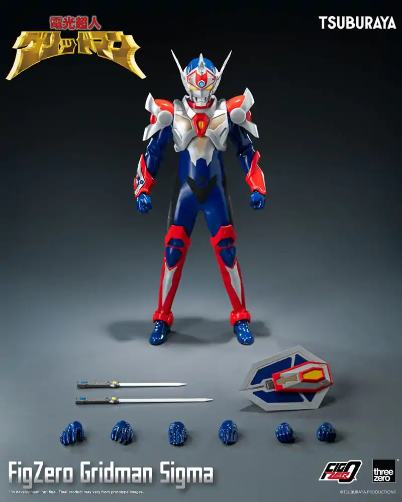 Gridman the Hyper Agent: Revenge of Neo Evil Lord FigZero akční figurka Gridman Sigma 30 cm fotografii produktu