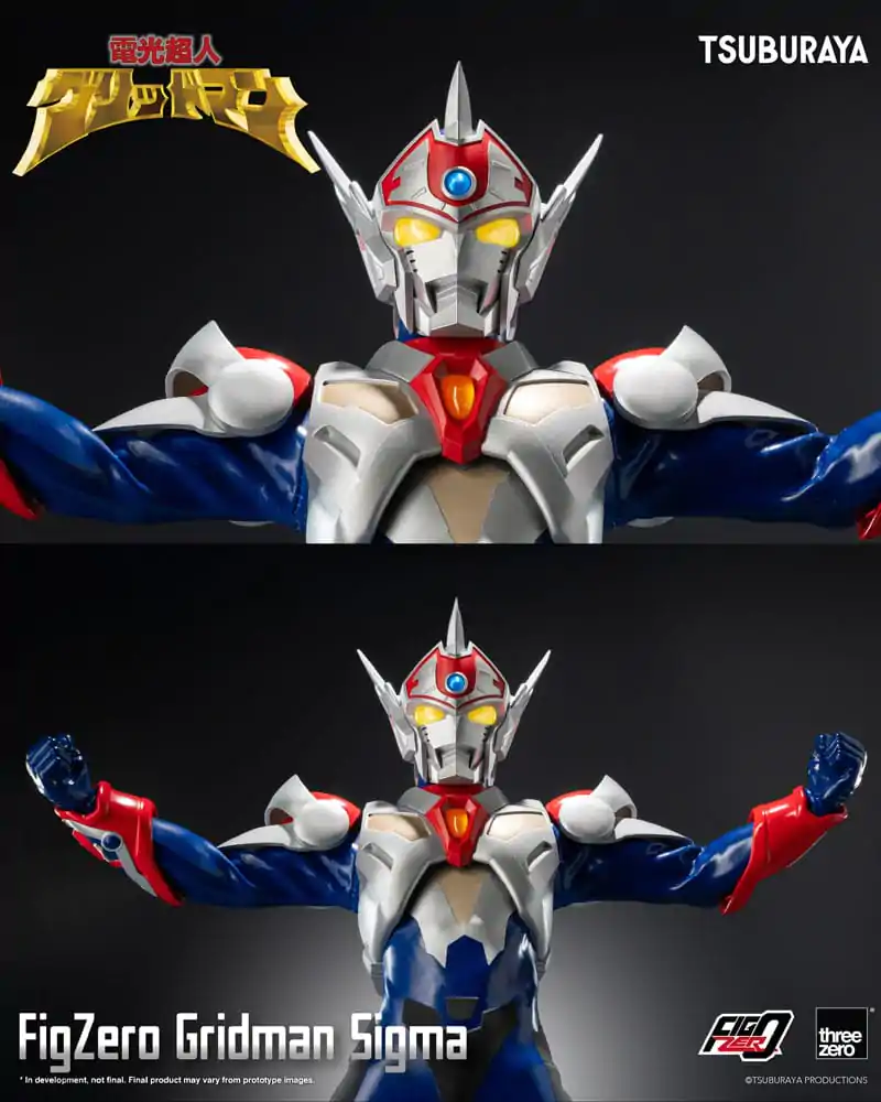 Gridman the Hyper Agent: Revenge of Neo Evil Lord FigZero akční figurka Gridman Sigma 30 cm fotografii produktu