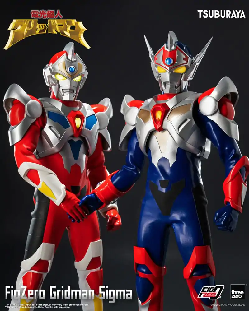 Gridman the Hyper Agent: Revenge of Neo Evil Lord FigZero akční figurka Gridman Sigma 30 cm fotografii produktu