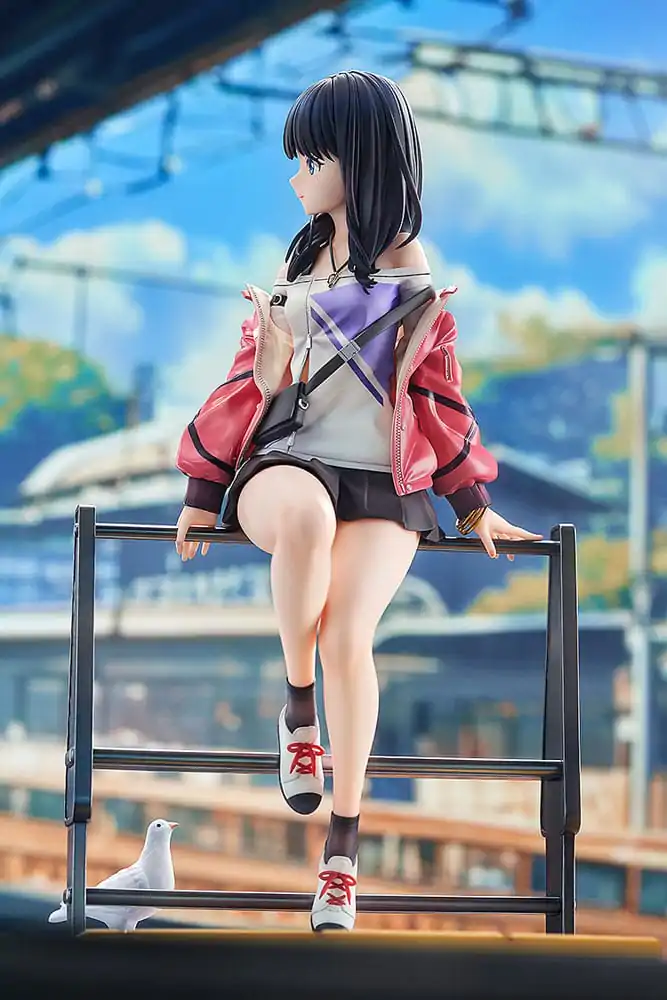 Gridman Universe PVC Socha 1/7 Rikka Takarada: Blue Sky Station 21 cm fotografii produktu