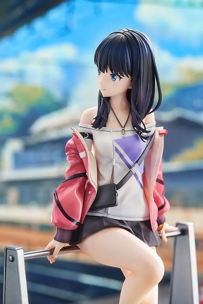 Gridman Universe PVC Socha 1/7 Rikka Takarada: Blue Sky Station 21 cm fotografii produktu