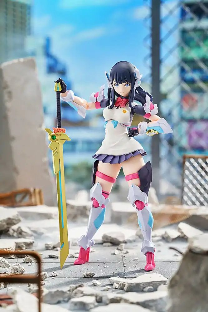 Gridman Universe Figma akční figurka Hyper Body Rikka Takarada (Grid Tector Ver.) 15 cm fotografii produktu