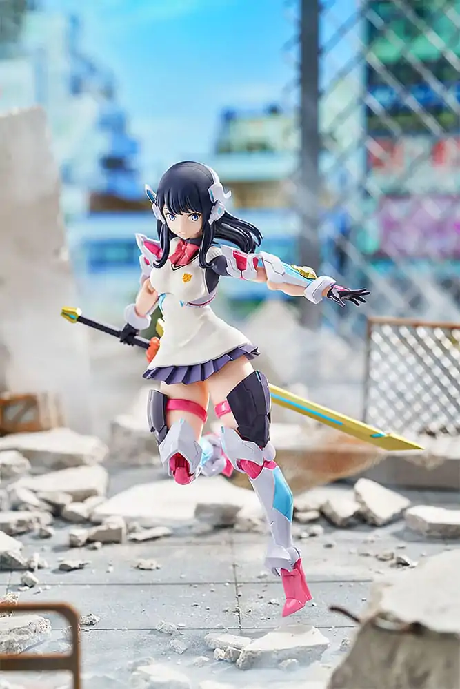Gridman Universe Figma akční figurka Hyper Body Rikka Takarada (Grid Tector Ver.) 15 cm fotografii produktu