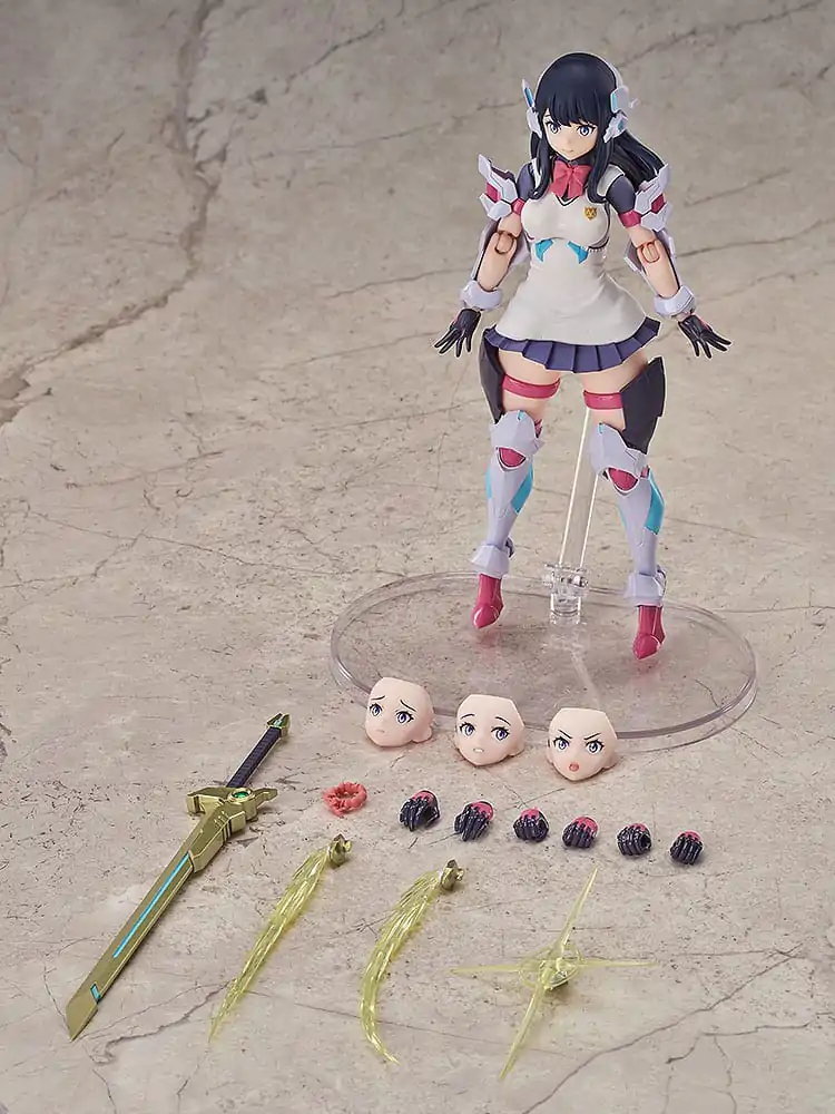 Gridman Universe Figma akční figurka Hyper Body Rikka Takarada (Grid Tector Ver.) 15 cm fotografii produktu