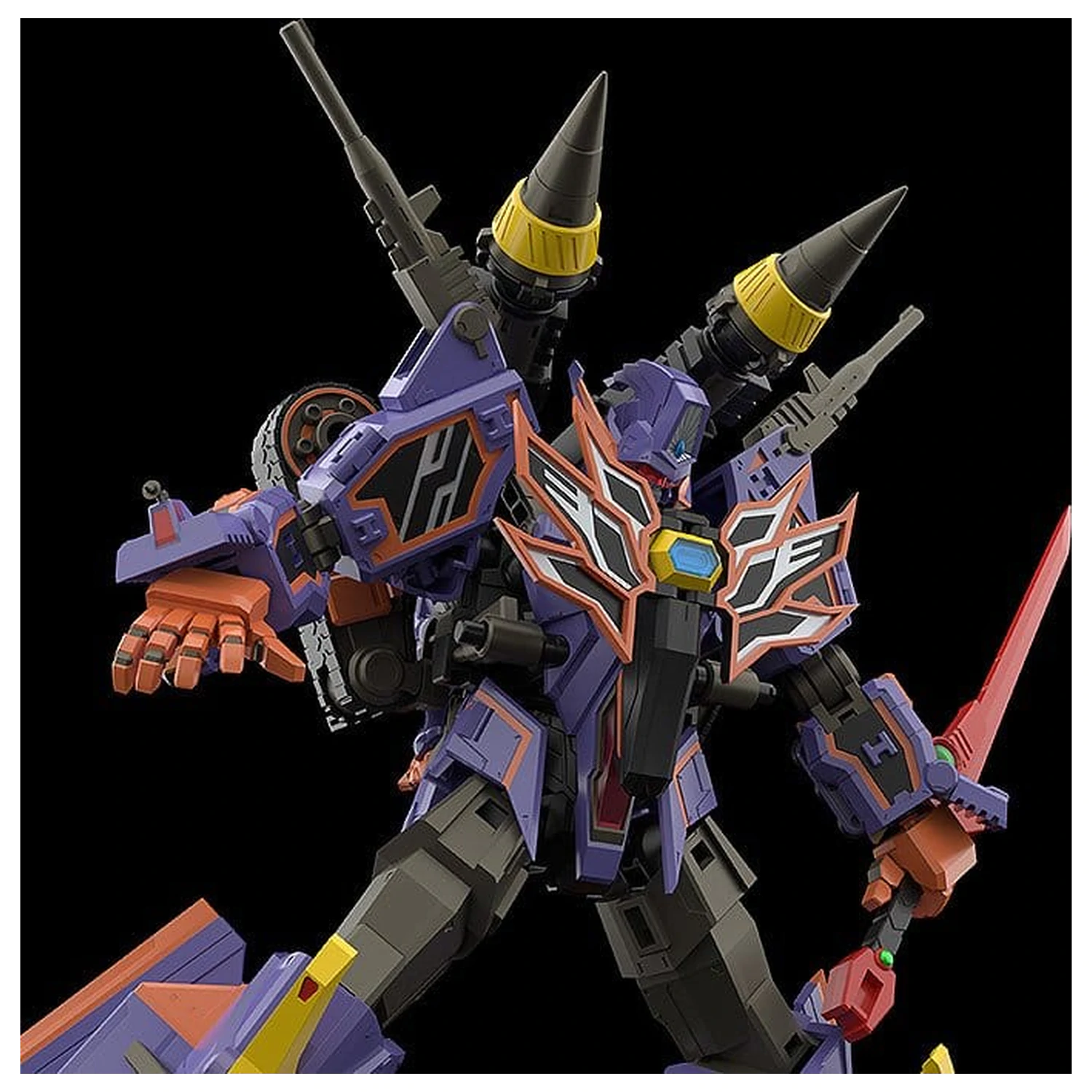 Gridman Universe Moderoid Plastiková stavebnice modelu Full Power Gridknight 17 cm fotografii produktu