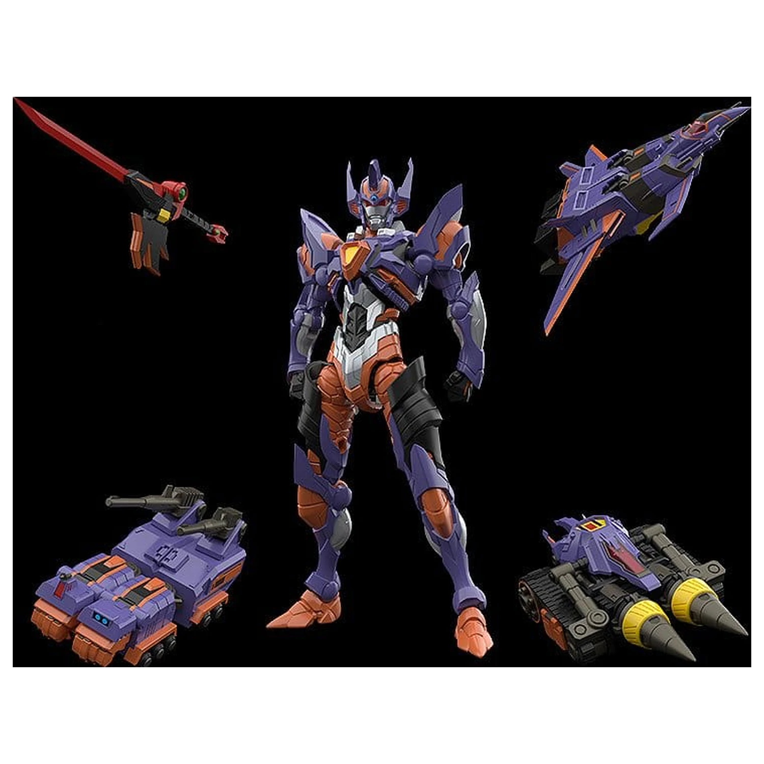 Gridman Universe Moderoid Plastiková stavebnice modelu Full Power Gridknight 17 cm fotografii produktu