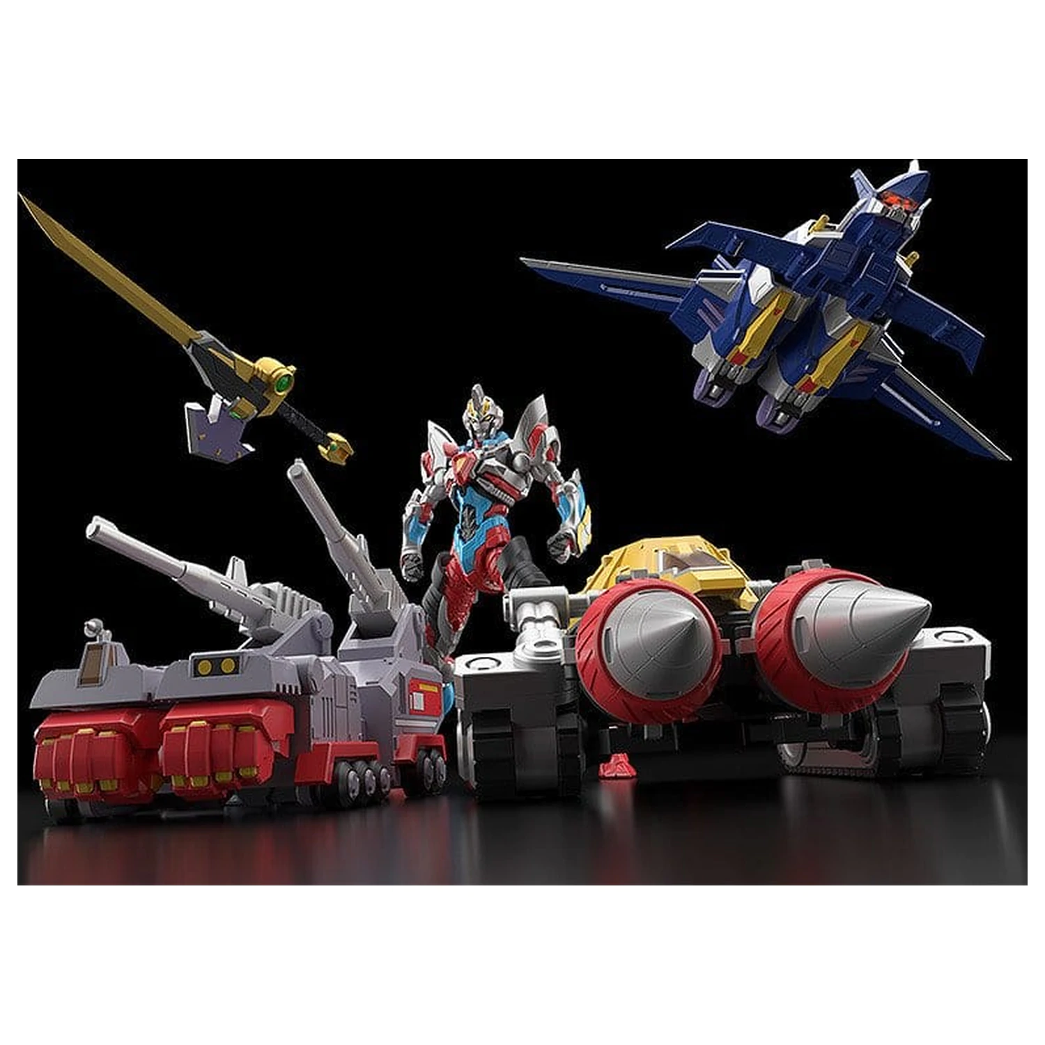 Gridman Universe Moderoid Plastikový Model Full Power Gridman 17 cm fotografii produktu