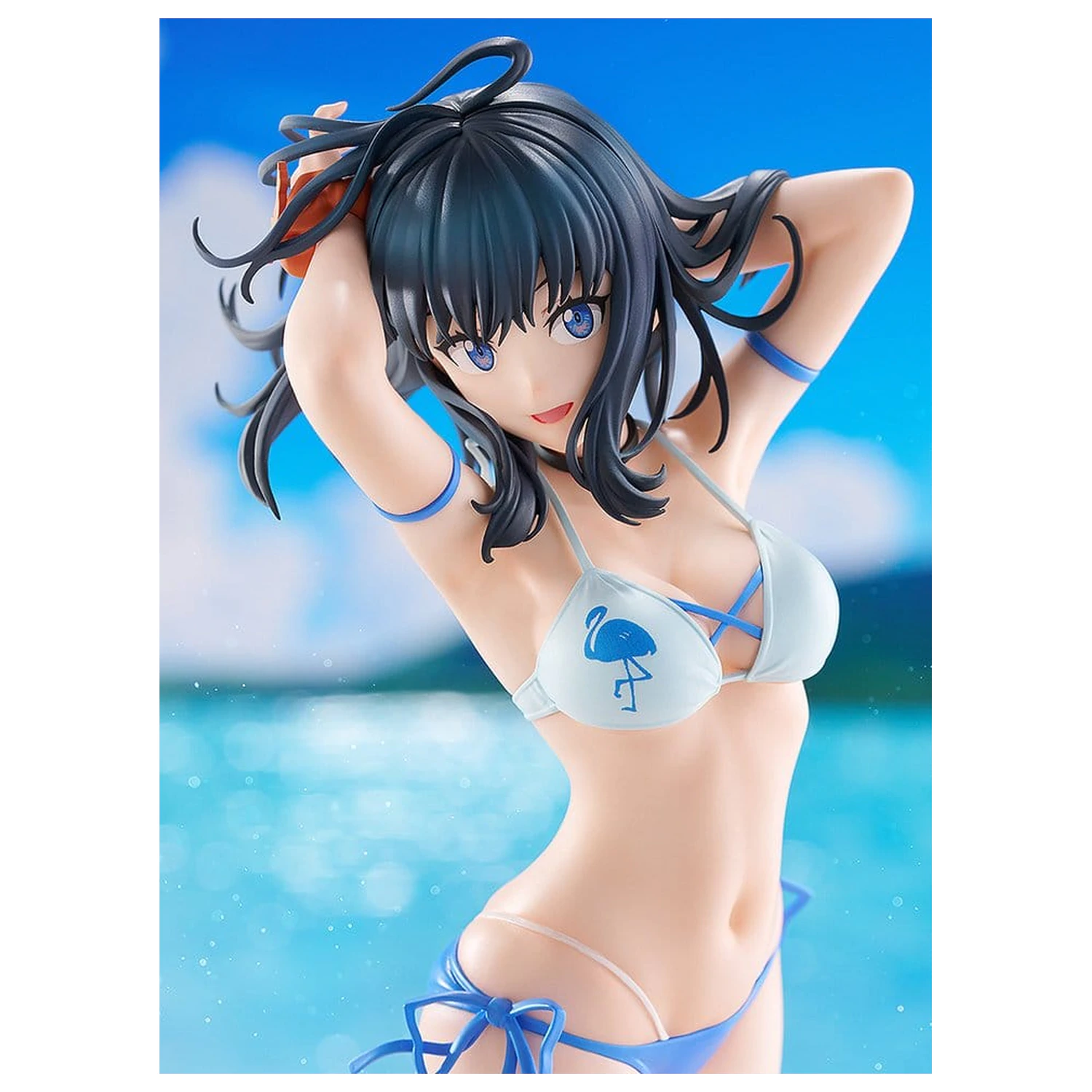 Gridman Universe Pop Up Parade PVC socha Beach Queens Rikka Takarada Ver. L Size 22 cm fotografii produktu