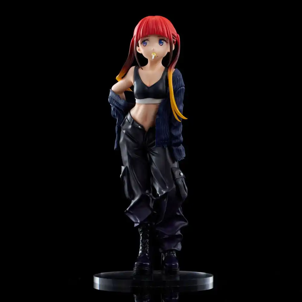 Gridman Universe Zozo Black Collection PVC Socha Chise Asukagawa 21 cm fotografii produktu