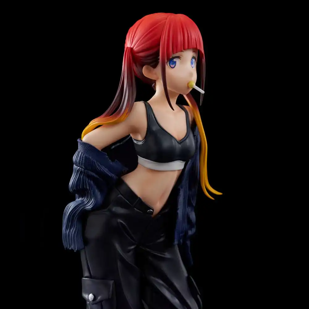 Gridman Universe Zozo Black Collection PVC Socha Chise Asukagawa 21 cm fotografii produktu