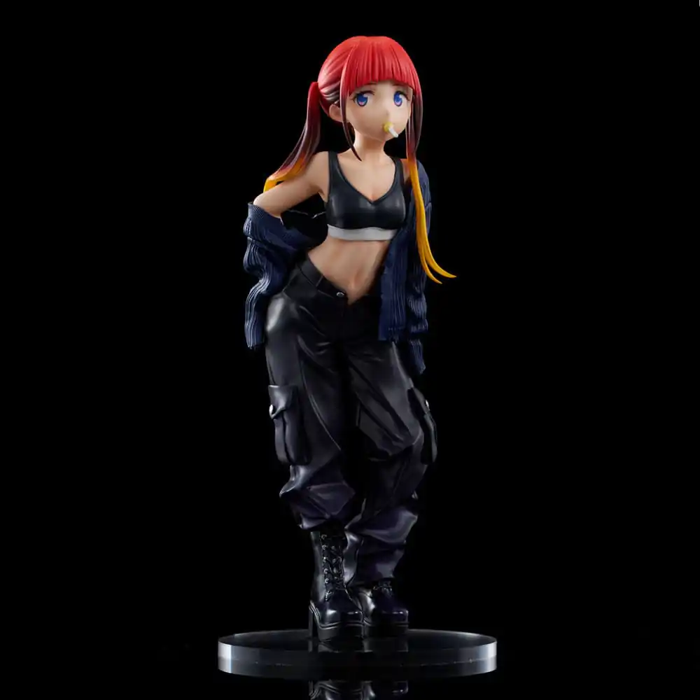 Gridman Universe Zozo Black Collection PVC Socha Chise Asukagawa 21 cm fotografii produktu