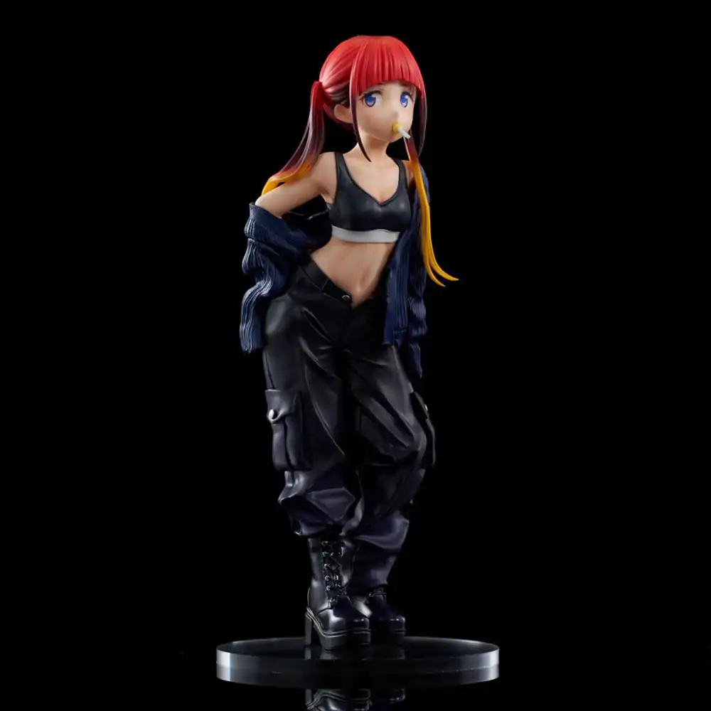 Gridman Universe Zozo Black Collection PVC Socha Chise Asukagawa 21 cm fotografii produktu