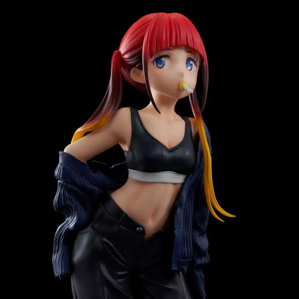 Gridman Universe Zozo Black Collection PVC Socha Chise Asukagawa 21 cm fotografii produktu