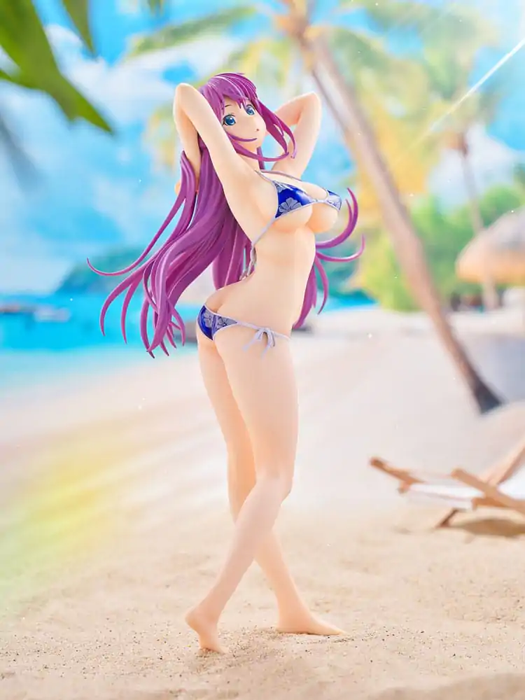 Grisaia Phantom Trigger PVC Socha 1/6 Rena Fukami Metallic Blue Verze 28 cm fotografii produktu