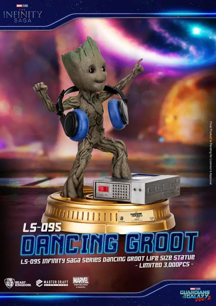 Guardians of the Galaxy 2 socha v životní velikosti Tančící Groot 32 cm fotografii produktu