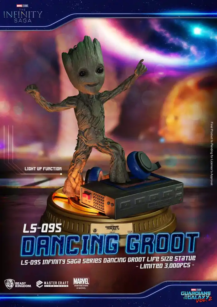 Guardians of the Galaxy 2 socha v životní velikosti Tančící Groot 32 cm fotografii produktu