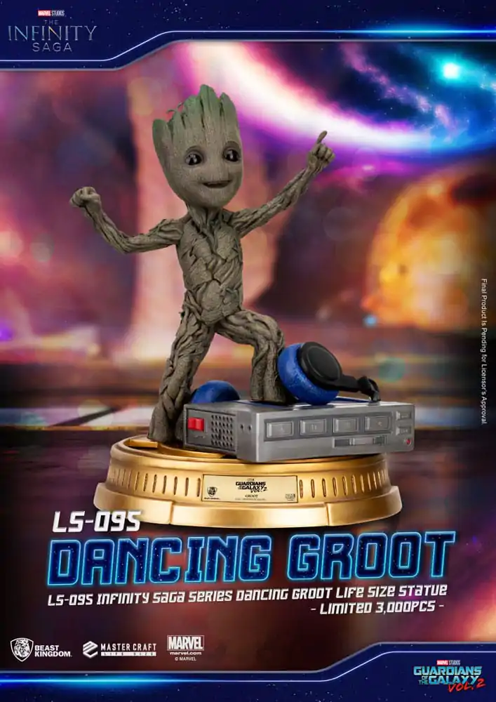 Guardians of the Galaxy 2 socha v životní velikosti Tančící Groot 32 cm fotografii produktu