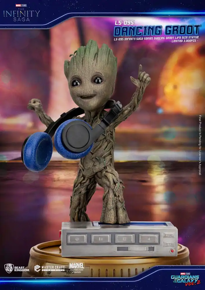 Guardians of the Galaxy 2 socha v životní velikosti Tančící Groot 32 cm fotografii produktu