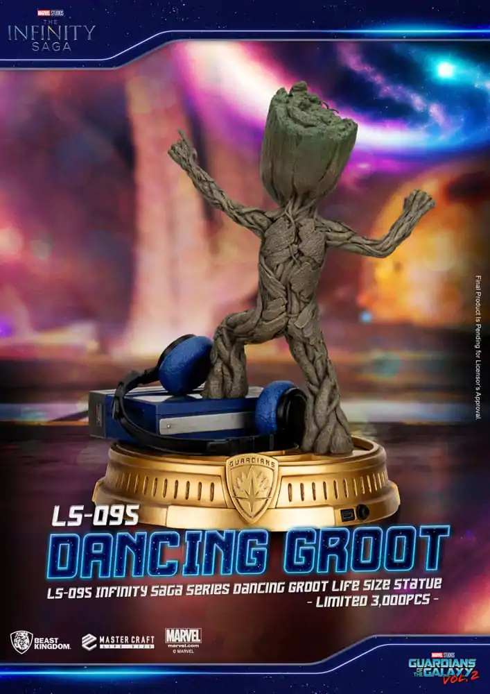 Guardians of the Galaxy 2 socha v životní velikosti Tančící Groot 32 cm fotografii produktu