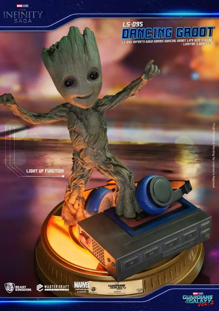 Guardians of the Galaxy 2 socha v životní velikosti Tančící Groot 32 cm fotografii produktu