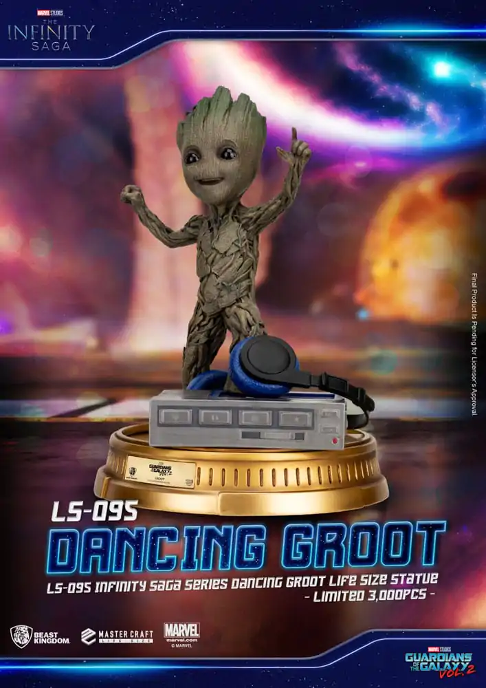 Guardians of the Galaxy 2 socha v životní velikosti Tančící Groot 32 cm fotografii produktu