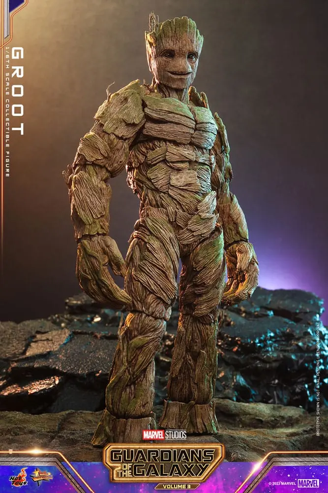 Guardians of the Galaxy Vol. 3 Movie Masterpiece akční figurka 1/6 Groot 32 cm fotografii produktu