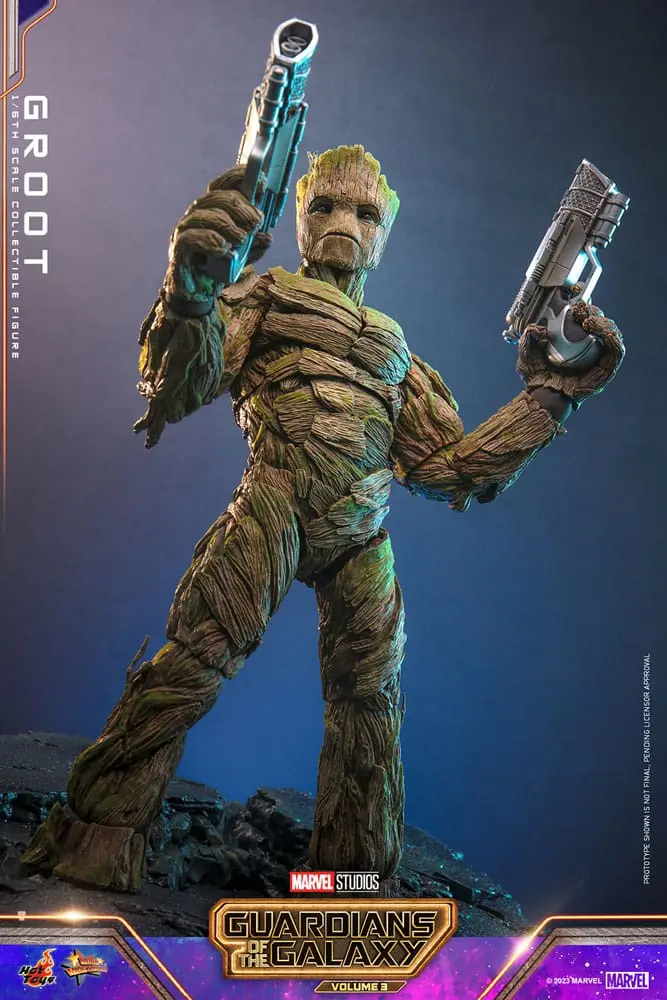 Guardians of the Galaxy Vol. 3 Movie Masterpiece akční figurka 1/6 Groot 32 cm fotografii produktu