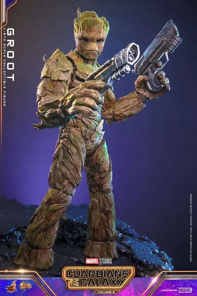 Guardians of the Galaxy Vol. 3 Movie Masterpiece akční figurka 1/6 Groot 32 cm fotografii produktu