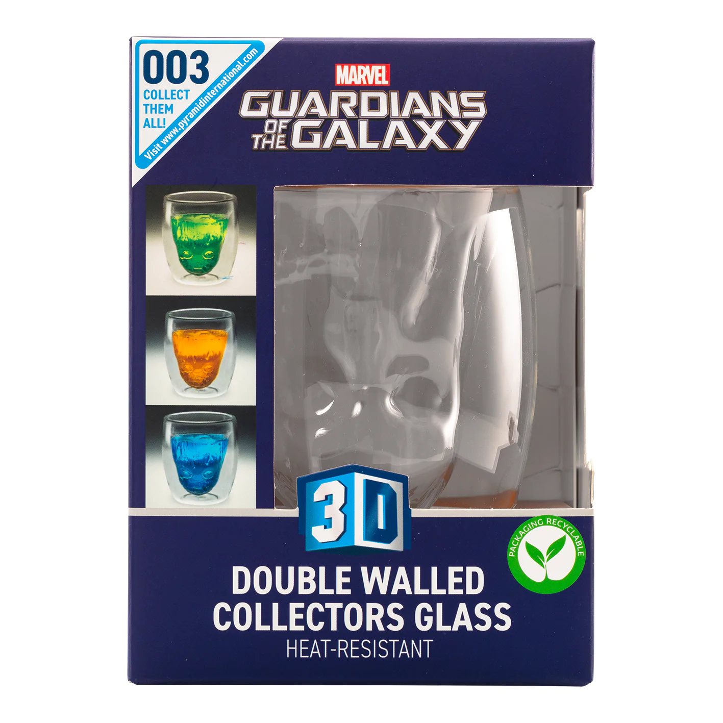 Guardians of the Galaxy 3D skleněný Baby Groot fotografii produktu