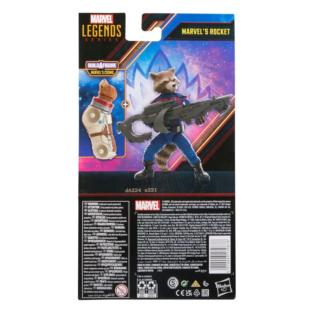 Guardians of the Galaxy Vol. 3 Marvel Legends akční figurka Rocket 8 cm fotografii produktu