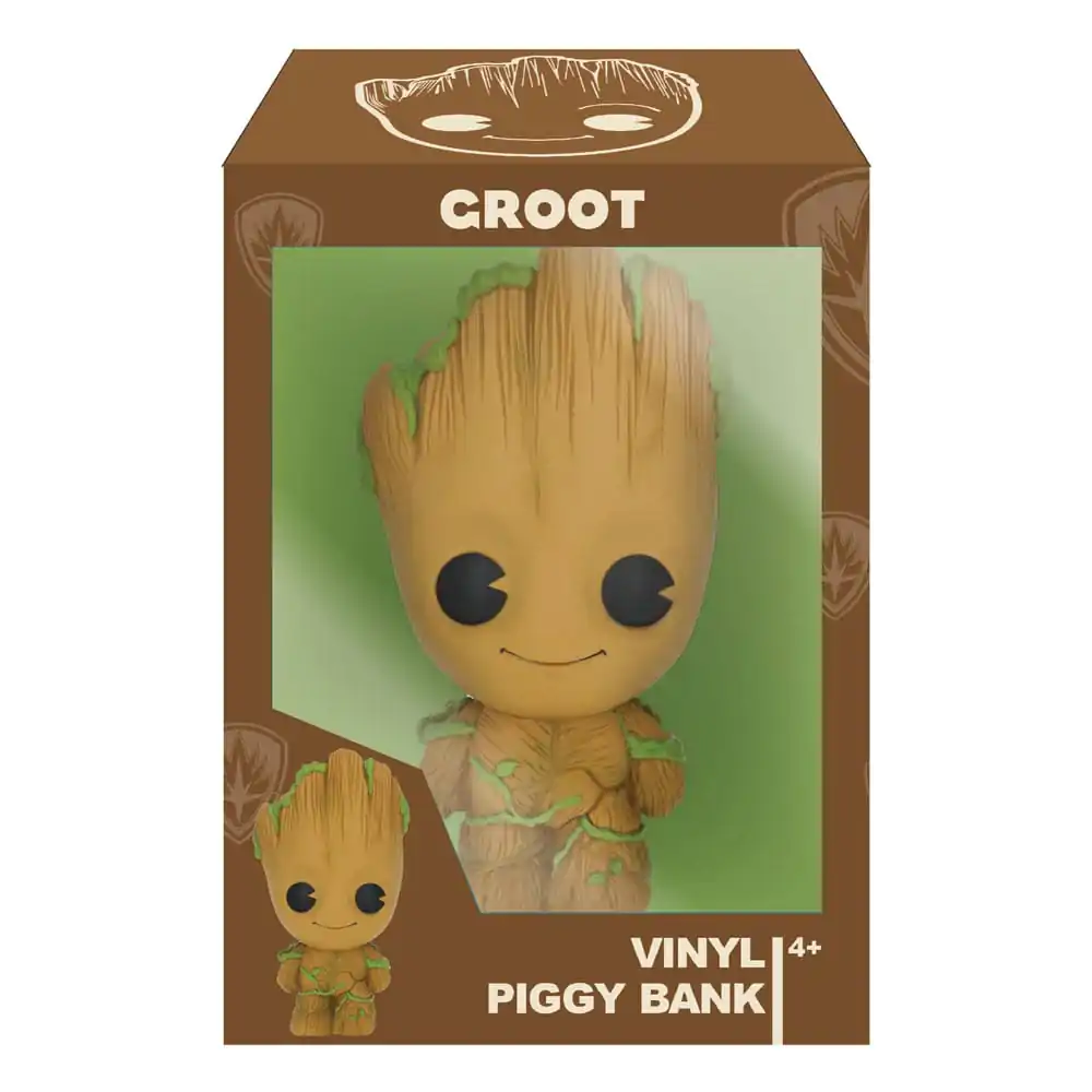 Guardians of the Galaxy Figural Bank Deluxe Box Set Groot - Figurální pokladnička, luxusní set v krabici fotografii produktu