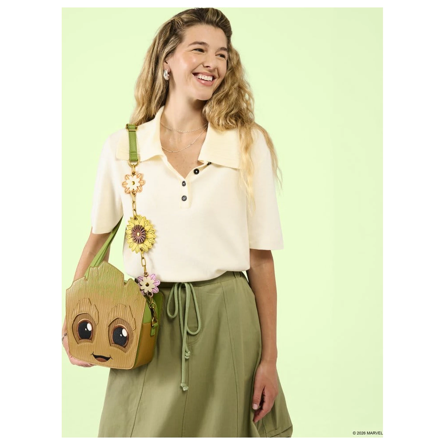Guardians of the Galaxy by Loungefly Crossbody kabelka Groot Floral fotografii produktu