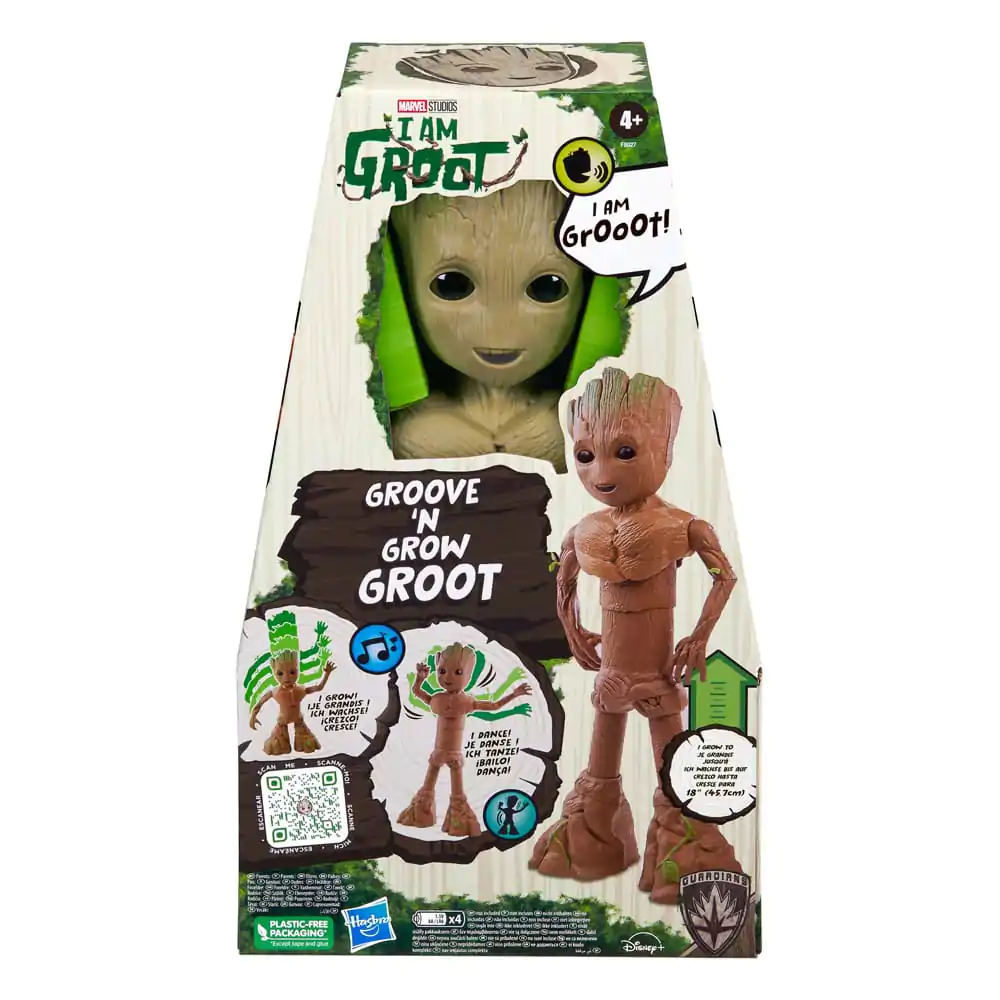 Guardians of the Galaxy Interaktivní akční figurka Groove &#039;N Grow Groot 34 cm fotografii produktu