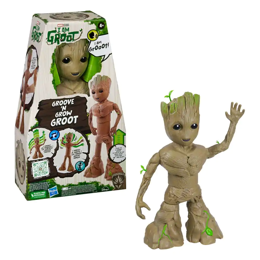 Guardians of the Galaxy Interaktivní akční figurka Groove &#039;N Grow Groot 34 cm fotografii produktu