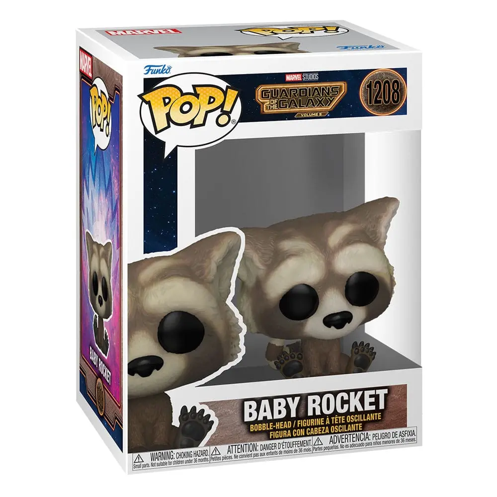 Guardians of the Galaxy Vol. 3 POP! Vinylová figurka Baby Rocket 9 cm fotografii produktu