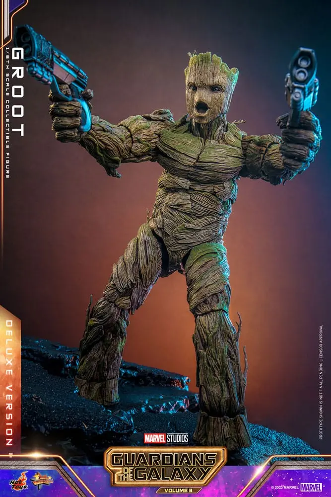 Guardians of the Galaxy Vol. 3 Movie Masterpiece Akční figurka 1/6 Groot (Deluxe verze) 32 cm fotografii produktu