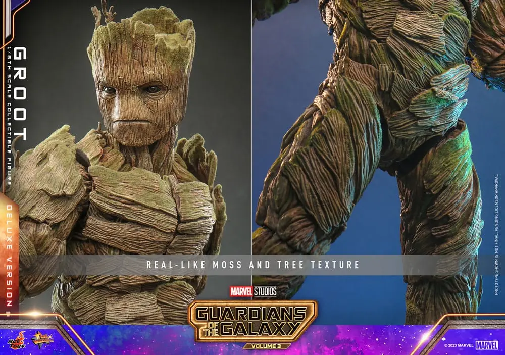 Guardians of the Galaxy Vol. 3 Movie Masterpiece Akční figurka 1/6 Groot (Deluxe verze) 32 cm fotografii produktu