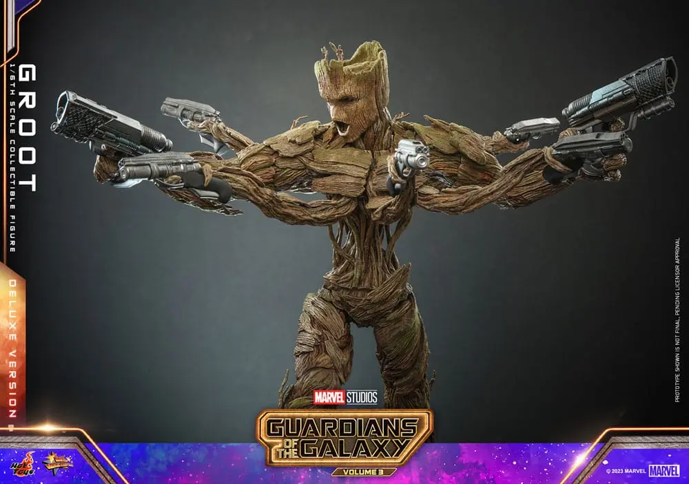 Guardians of the Galaxy Vol. 3 Movie Masterpiece Akční figurka 1/6 Groot (Deluxe verze) 32 cm fotografii produktu