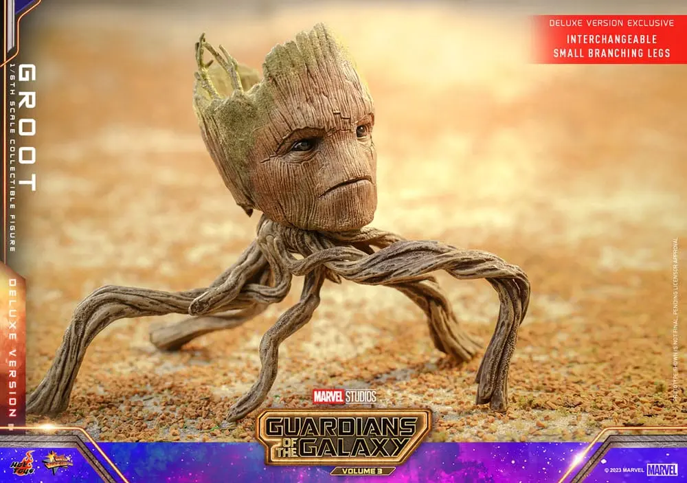 Guardians of the Galaxy Vol. 3 Movie Masterpiece Akční figurka 1/6 Groot (Deluxe verze) 32 cm fotografii produktu