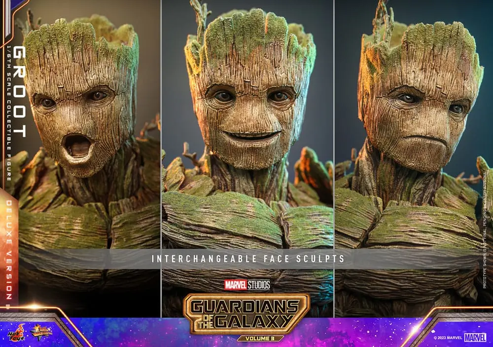 Guardians of the Galaxy Vol. 3 Movie Masterpiece Akční figurka 1/6 Groot (Deluxe verze) 32 cm fotografii produktu