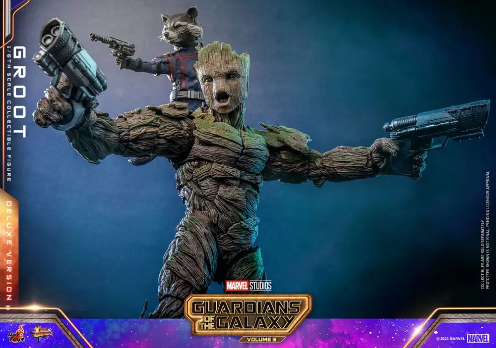 Guardians of the Galaxy Vol. 3 Movie Masterpiece Akční figurka 1/6 Groot (Deluxe verze) 32 cm fotografii produktu